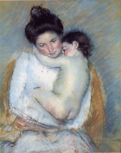 La relación de la niña con la madre